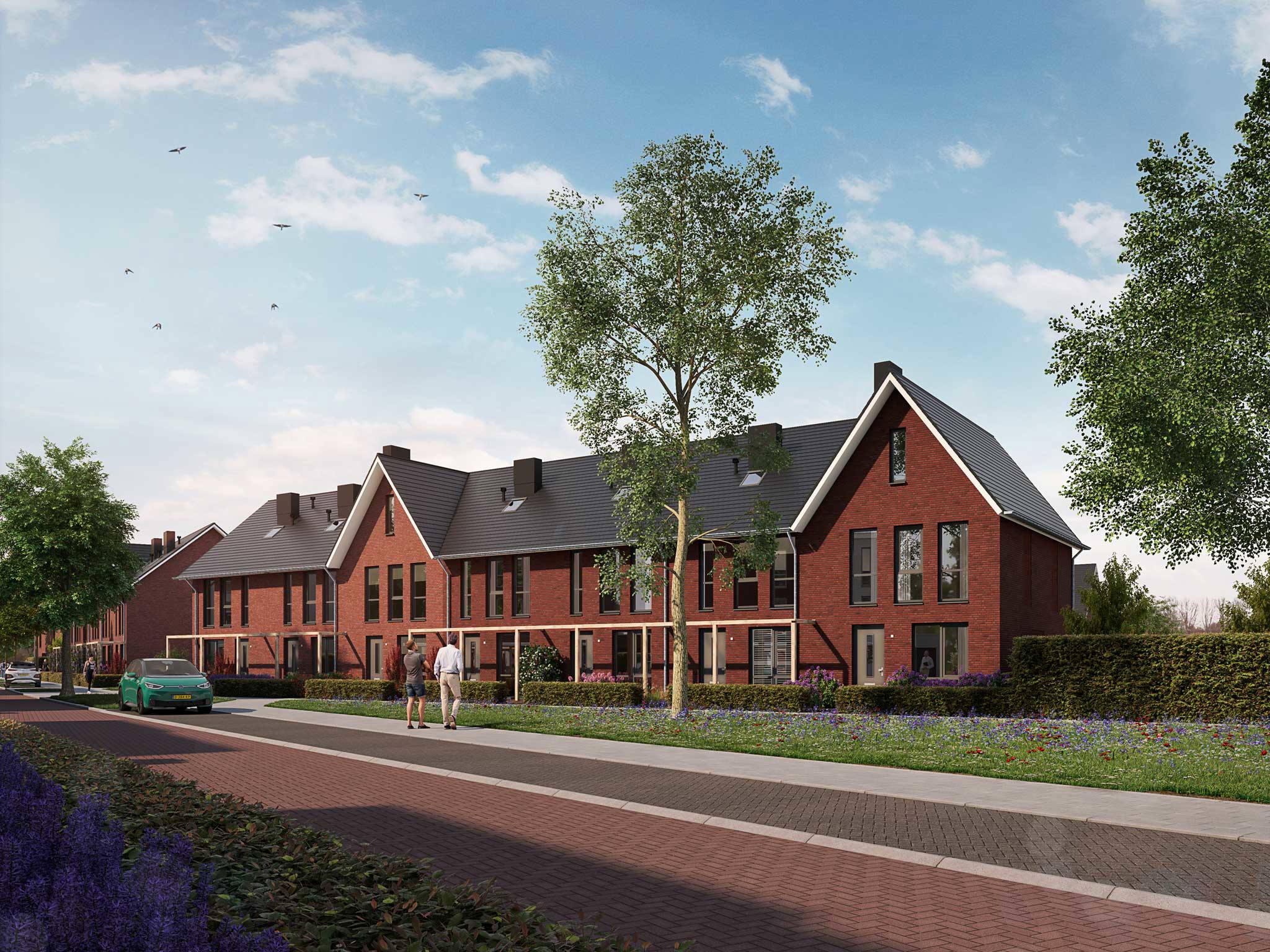 Woningen nieuwbouw De Meander Markiezaten Bergen op Zoom
